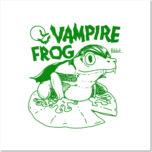 vampire frog Posters and Art